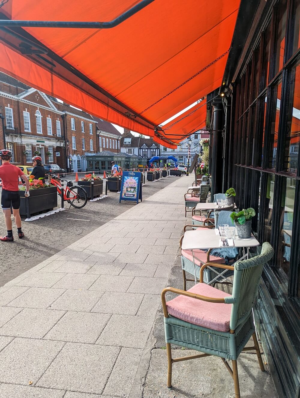 Farnham Charity Bike Ride on Castle Street