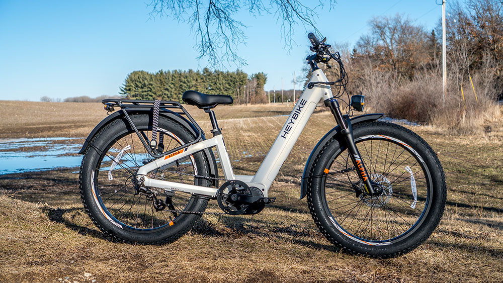 Heybike ALPHA mid-drive Ebike with fat tire