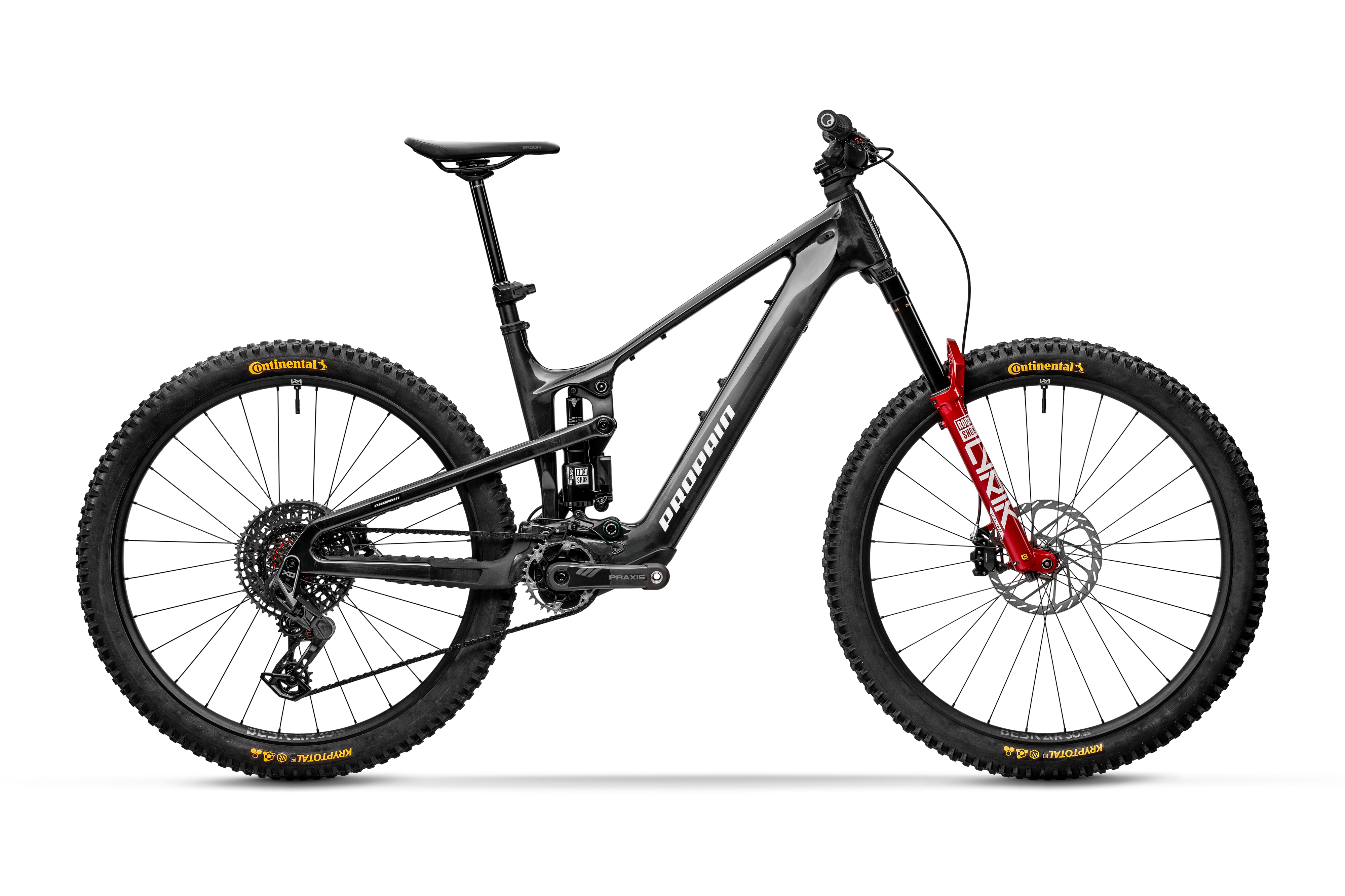 PROPAIN Sresh SL MY25 carbon raw gloss Side FalchPhotography psd