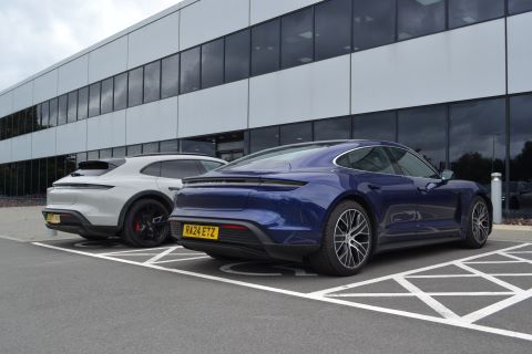 Gen 1 Porsche Taycan vs Gen...
